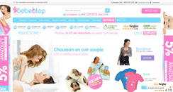 Desktop Screenshot of bebeotop.fr