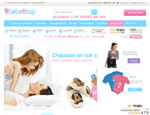 Tablet Screenshot of bebeotop.fr